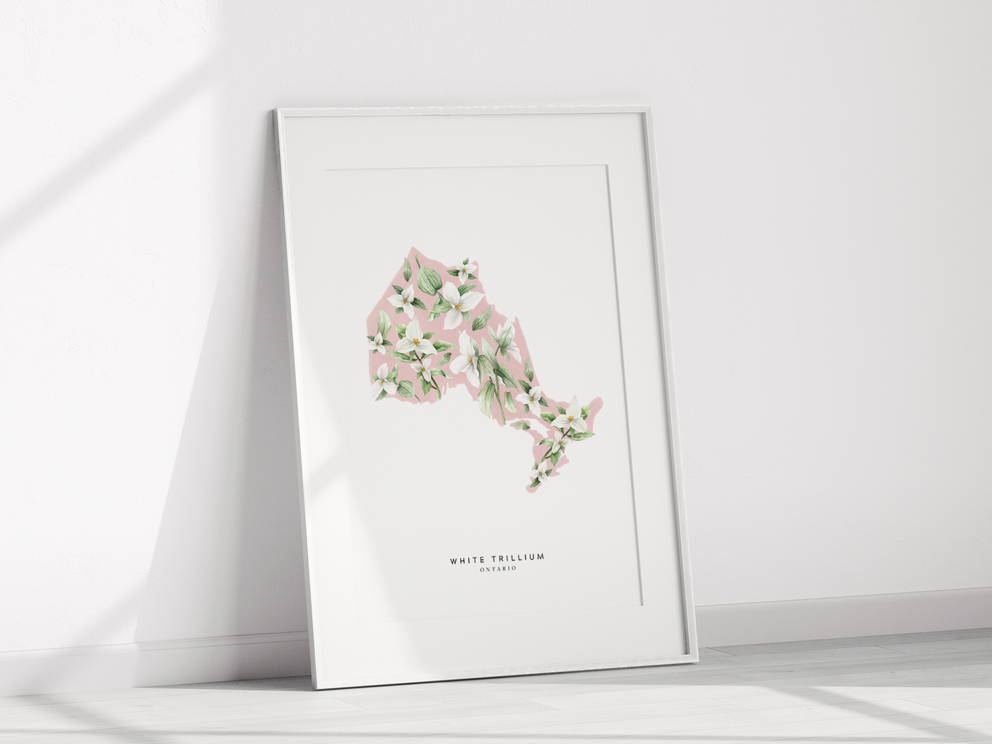 Ontario White Trillium Print
