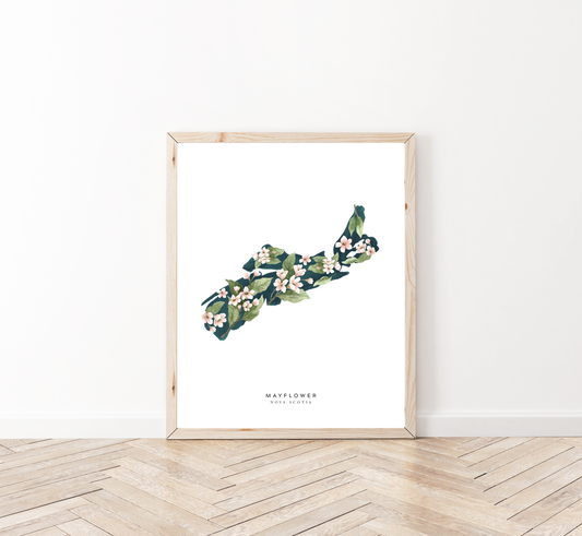 Nova Scotia Mayflower Print