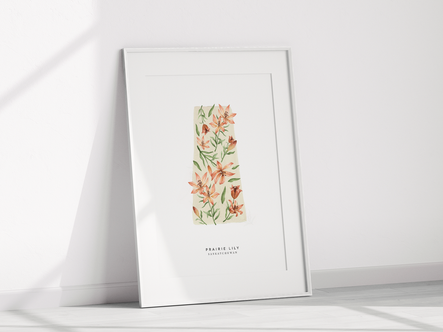 Saskatchewan Prairie Lily Print