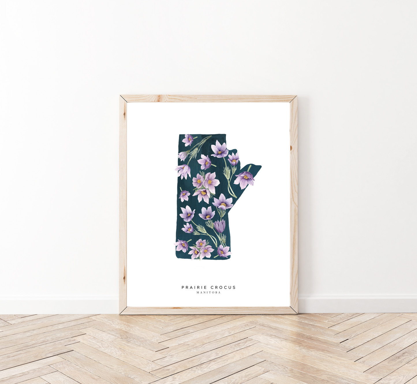 Manitoba Prairie Crocus Print