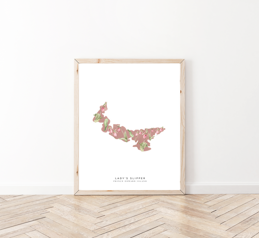 Prince Edward Island Lady's Slipper Print