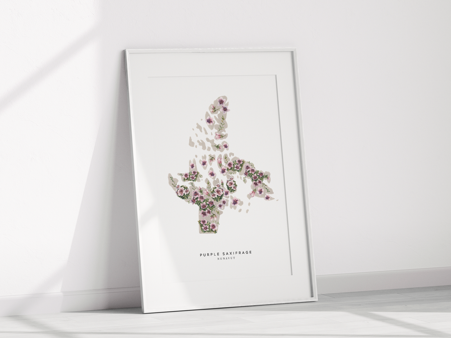 Nunavut Purple Saxifrage Print