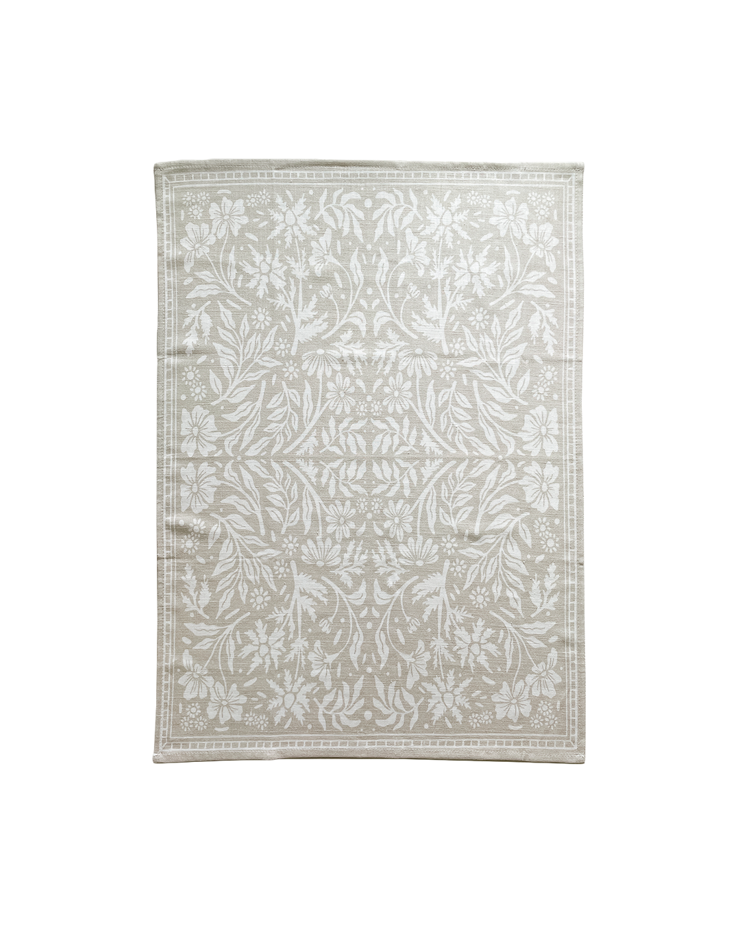 Wildlfower Tea Towel - Oat Milk