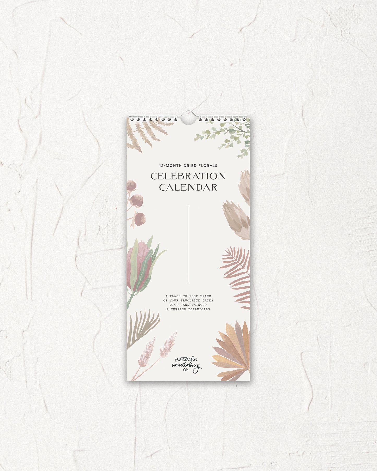 Dried Florals Celebration Calendar