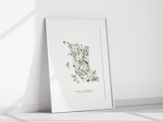 British Columbia Dogwood Print