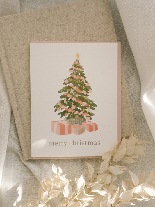 Merry Christmas Tree Card