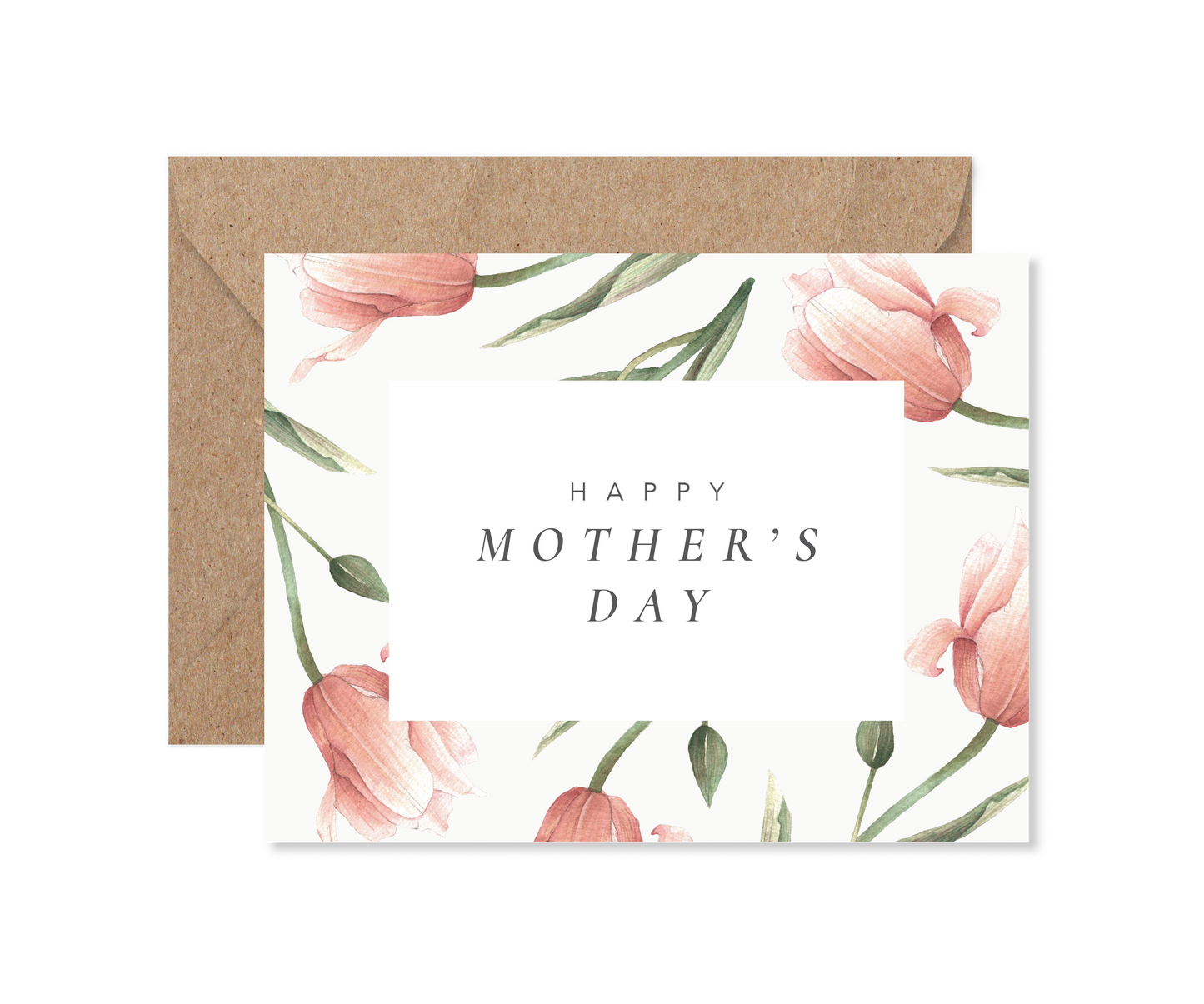 Spring Tulips Mother's Day Card