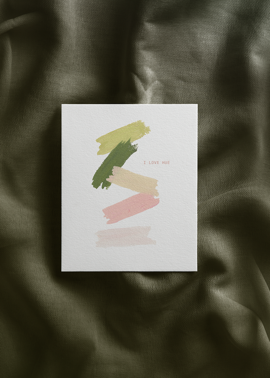 I Love Hue Card