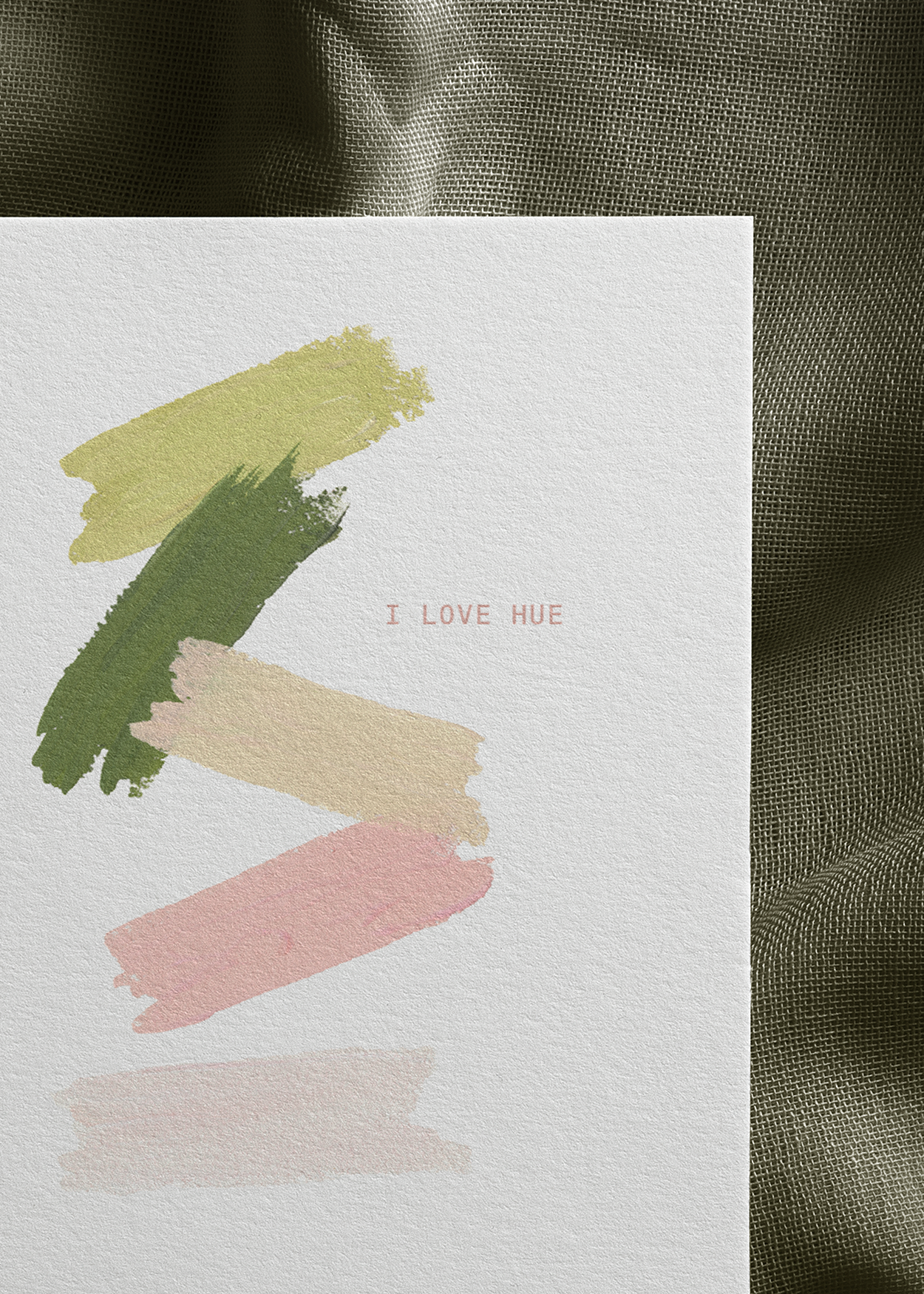 I Love Hue Card