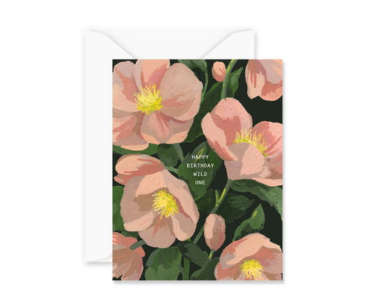 Wild One Birthday Card