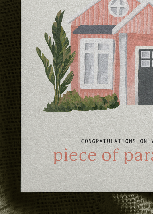 Piece of Paradise Card