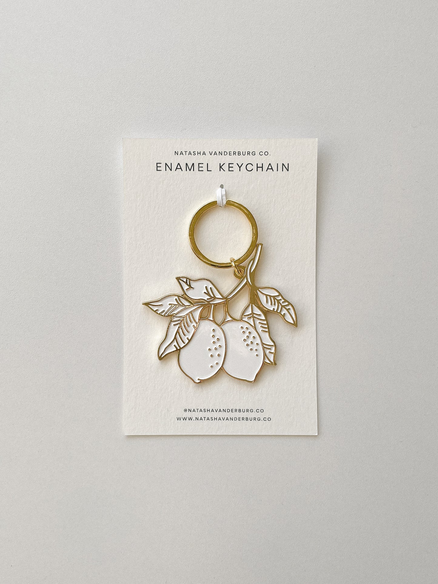 Lemon Branch Keychain