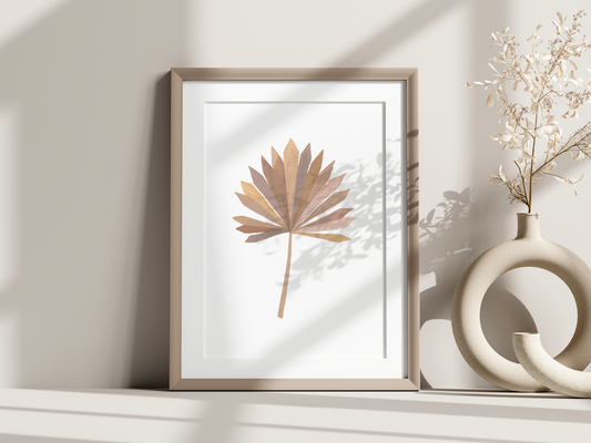 Dried Palm Branch Print