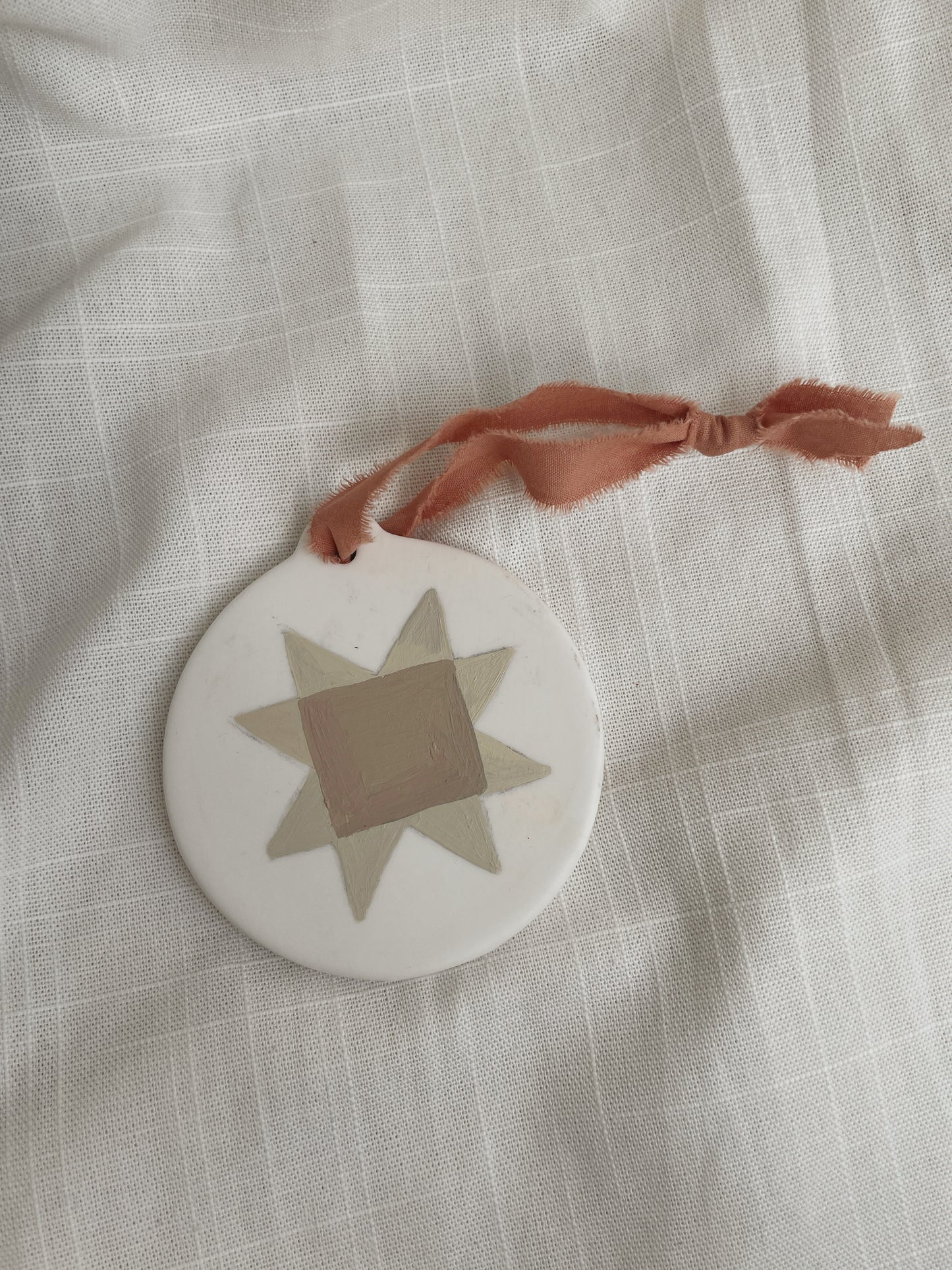 Quilt Star Ornament
