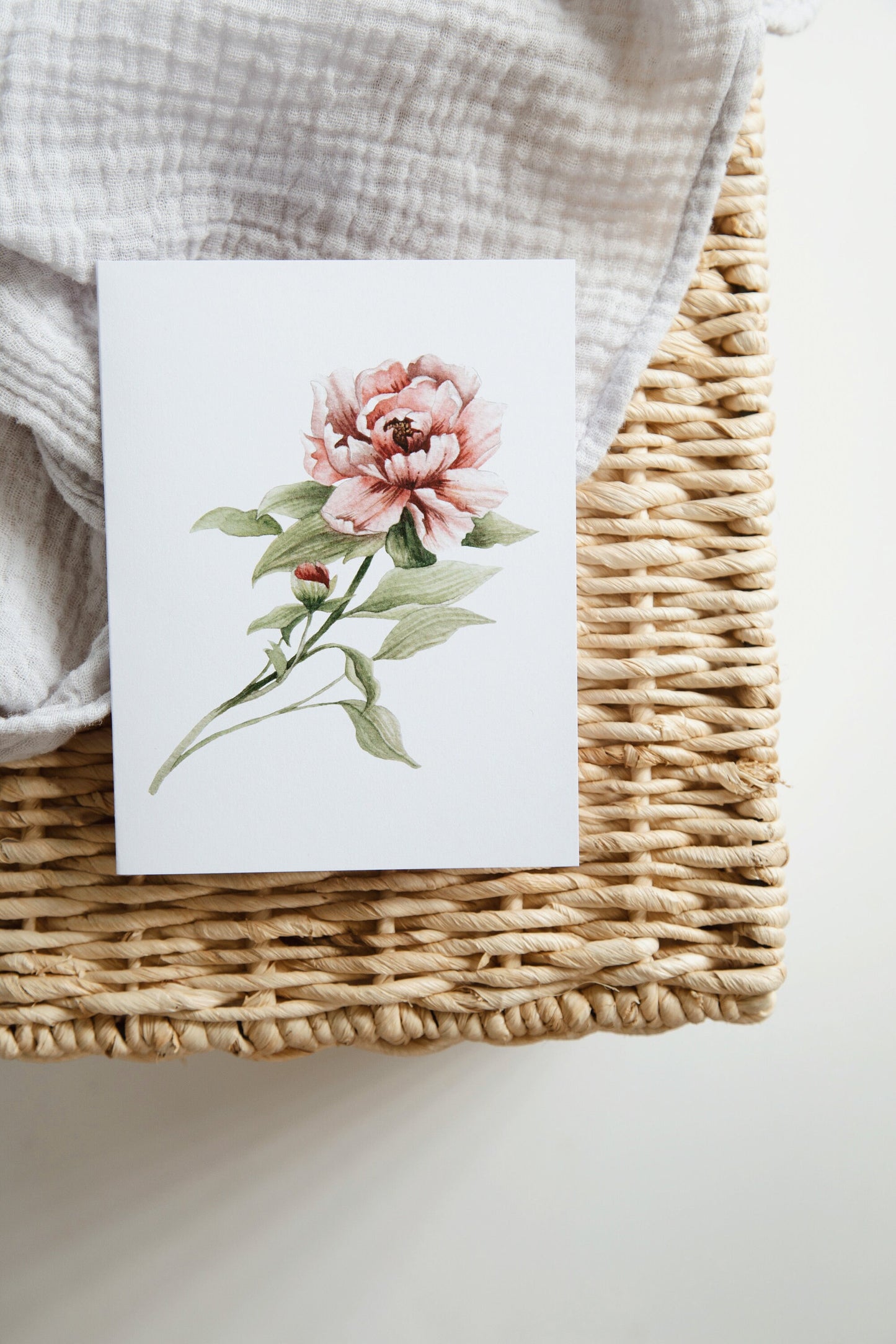 Peony Card