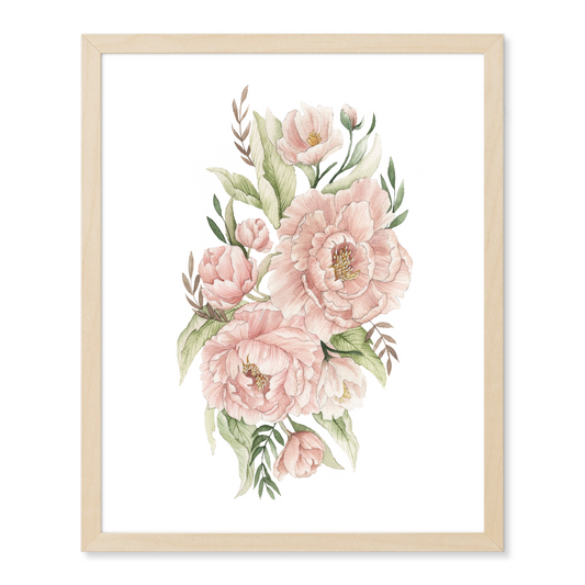 Peony Garden Print