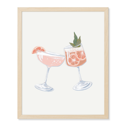 Summer Cocktails Print