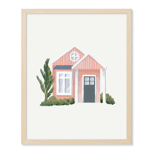 Tropical Home Print