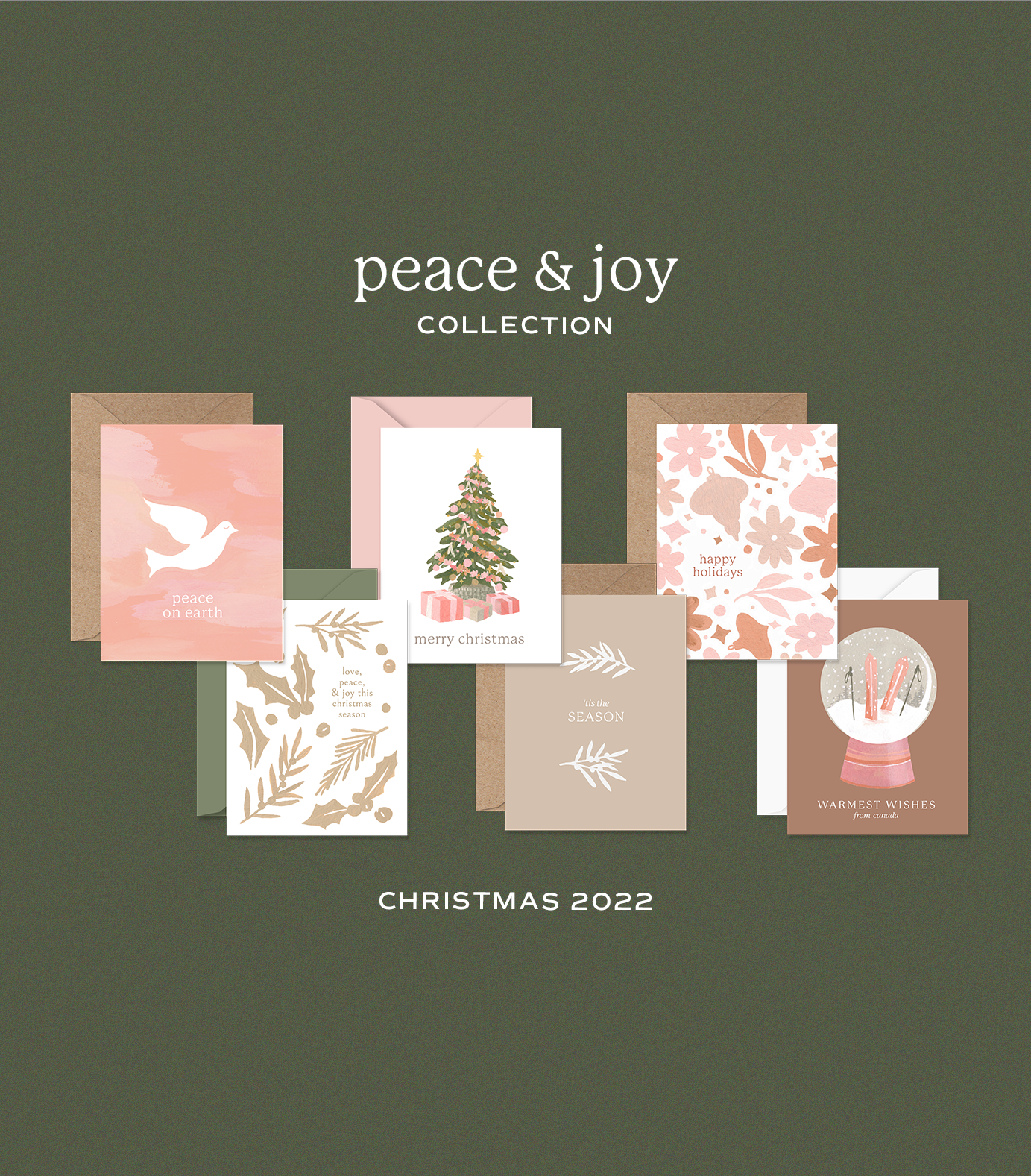 Love, Peace, & Joy Card