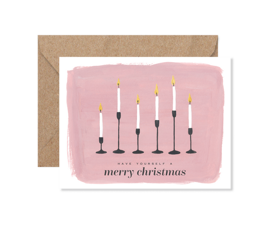Vintage Candles Card