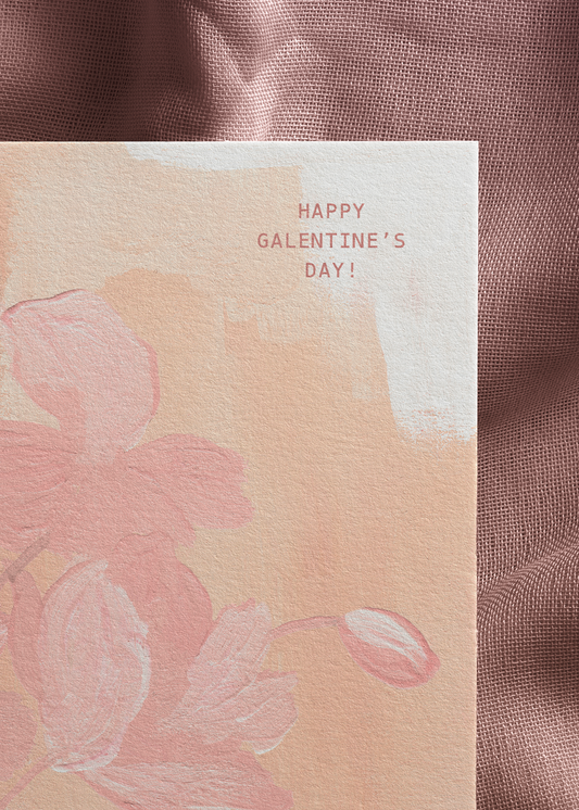Abstract Galentine's Day Card