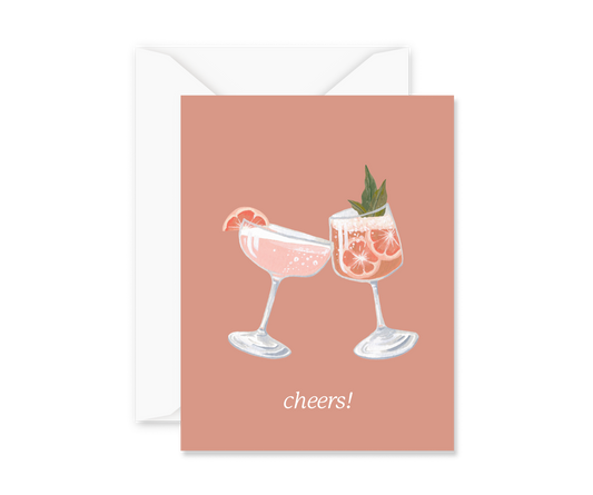 Cocktail Cheers Card