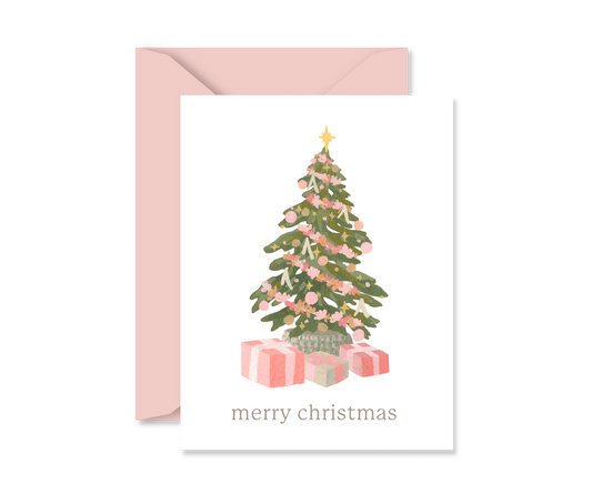 Merry Christmas Tree Card
