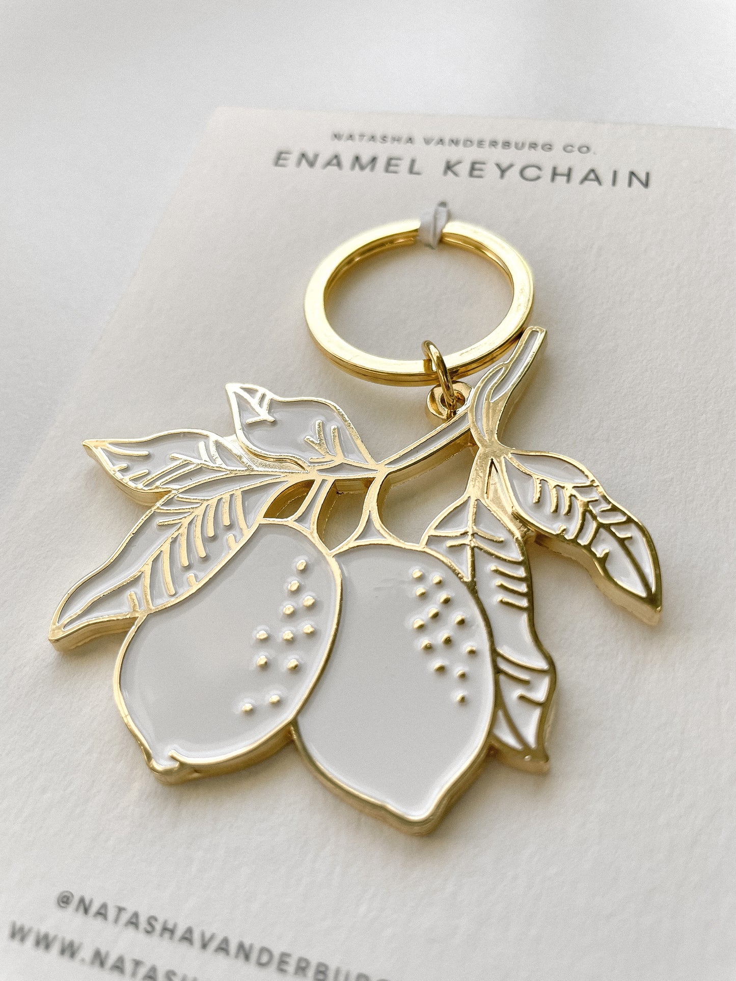Lemon Branch Keychain