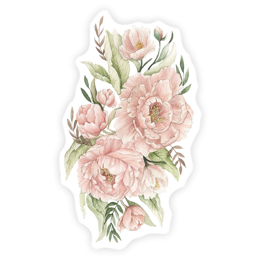 Garden Peony Sticker