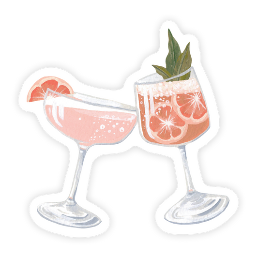 Summer Cocktails Sticker