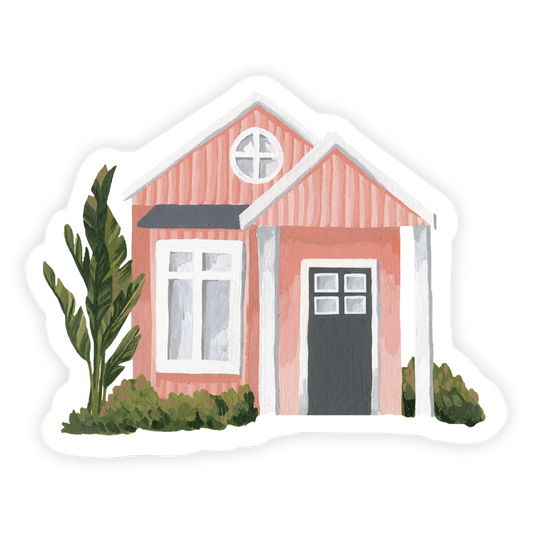 Tropical Home Sticker
