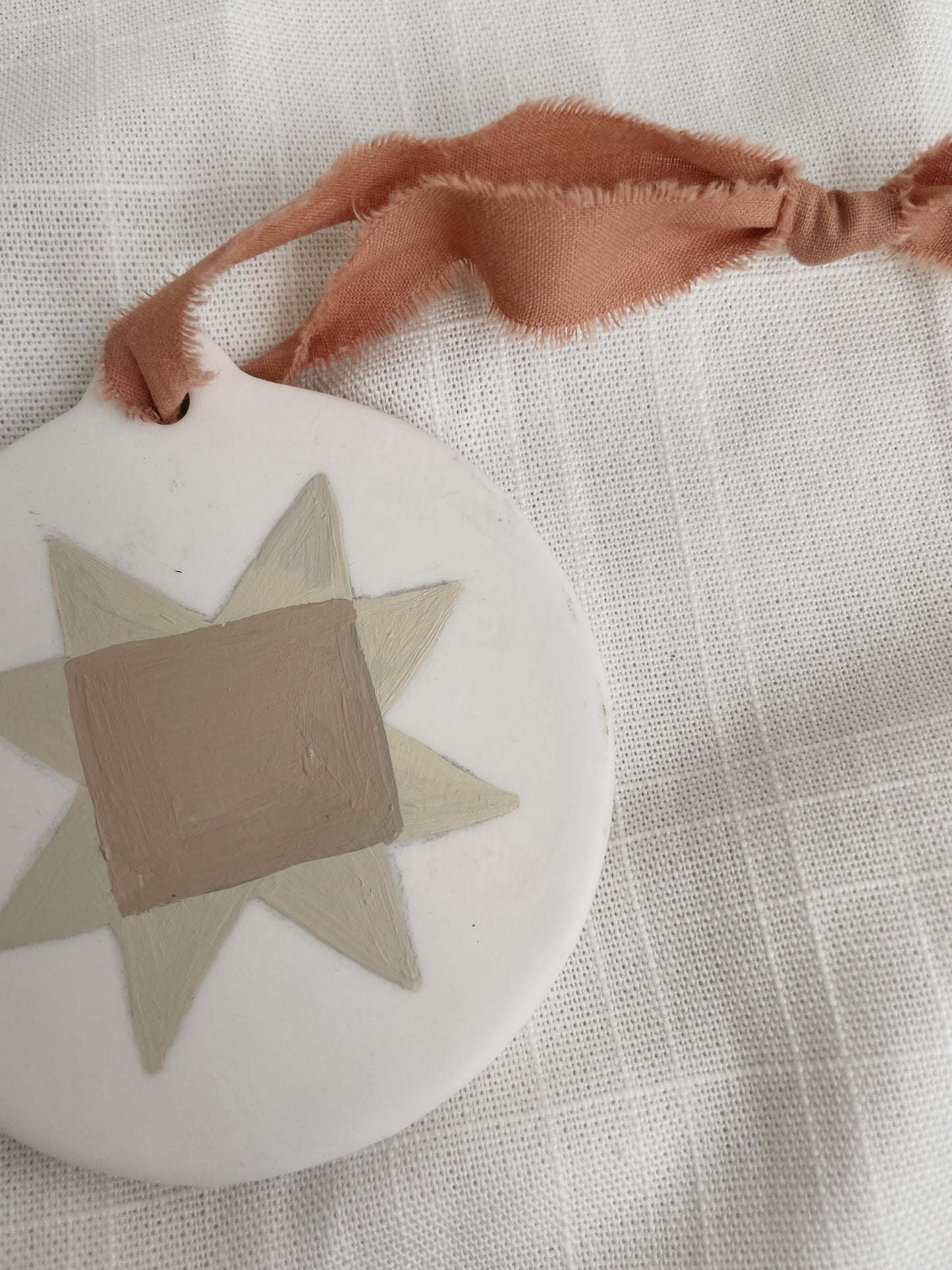 Quilt Star Ornament