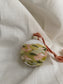 Handpainted Glass Bauble Ornament 2